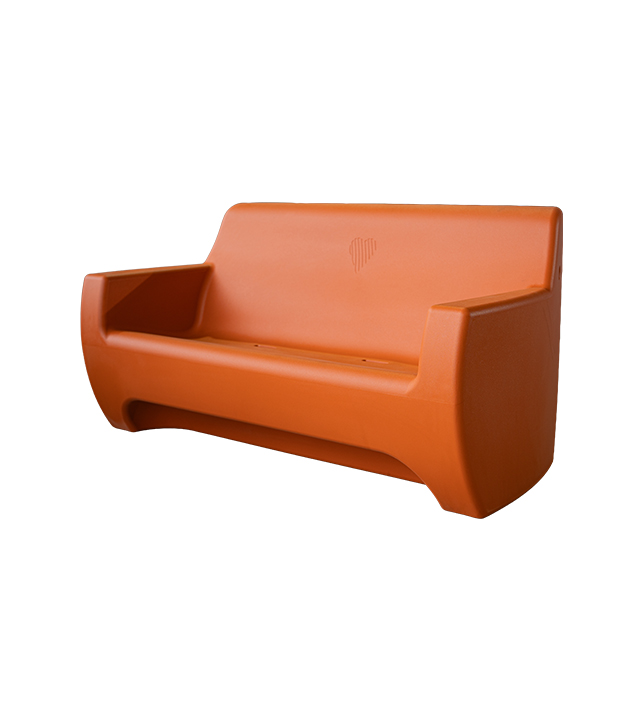 HappySofa - Papaya Orange