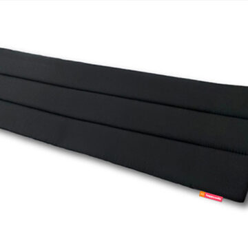 Zitkussen (donkergrijs) op maat - 41 x 137cm; 3cm dik