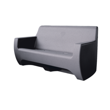 HappySofa Regenbank - Middelgrijs Graniet